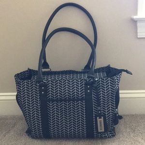 Bananafish herringbone pump bag